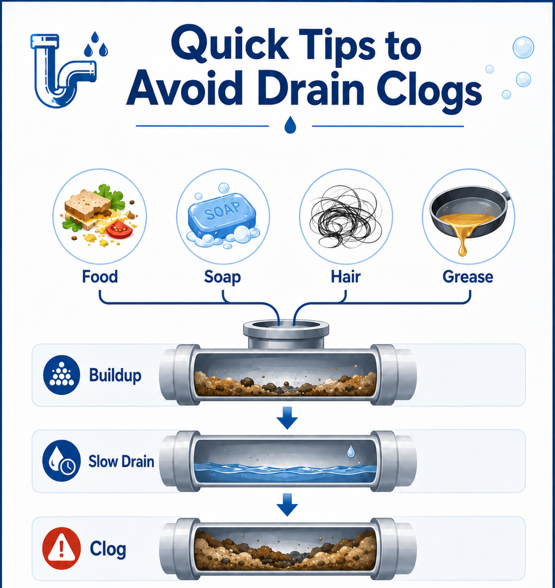 tips to avoid drain clogs montclair nj